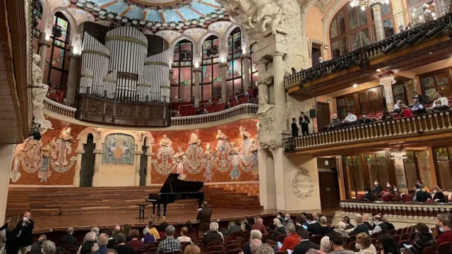 Palau de la Música Catalana. qué hacer un día de lluvia en Barcelona