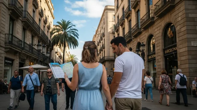Viajar por Barcelona