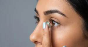 Ojos secos al usar lentillas