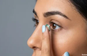 Ojos secos al usar lentillas