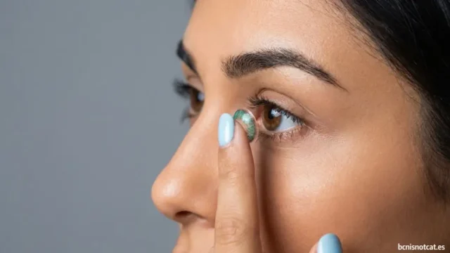 Ojos secos al usar lentillas