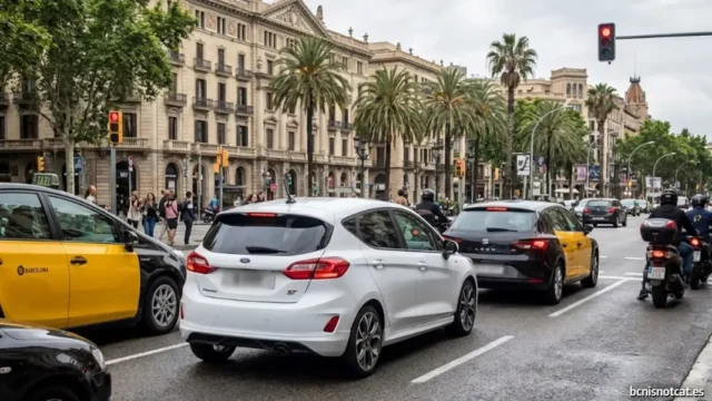 Qué coches pueden entrar en Barcelona